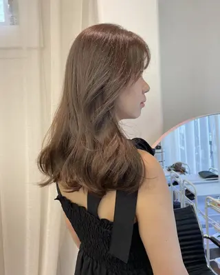 ロング 🎀韓国/艶髪/暗髪 🎀 柚月🫧立川駅のヘアスタイル