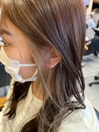 セミロング KAEDE🎀 ジャニオタ美容師のヘアスタイル