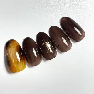 カラー ネイル Chérinail 爪のお手入れのネイルデザイン