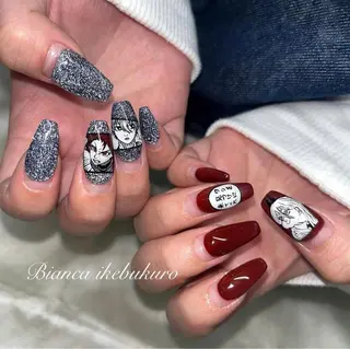 ネイル SATO 🎠🫧 痛ネイル/3Dパーツのネイルデザイン