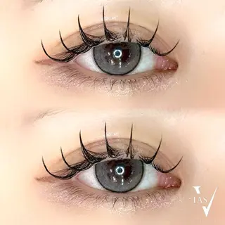 マツエク・マツパ VIAS sakiのマツエク・マツパデザイン