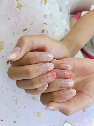 ネイル 🦋ネイルサロン ブラン🌈ゆりのネイルデザイン