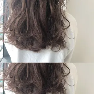 ロング カラー ショート/ボブ/ 白髪ぼかし/しんやのヘアスタイル