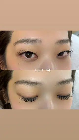 マツエク・マツパ 天王寺シャルモン misakiのマツエク・マツパデザイン