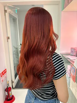 ロング カラー 顔周りカット/ボブ/ ツヤ髪/coconaのヘアスタイル