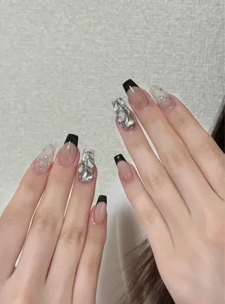 ネイル 小 雨のネイルデザイン