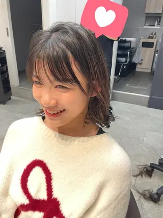 ミディアム neaf【六本木】所属・愛され/ミディアム 六本木/佐藤ゆり🎀のヘアスタイル