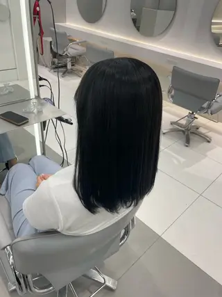 ミディアム ヘアセット🎀耳つぼ 👂💎MONAMIのヘアスタイル