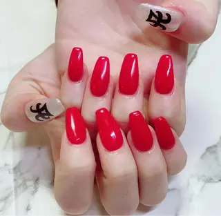 カラー ネイル Q Free nailsのネイルデザイン