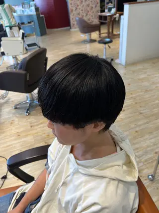 ショート レディース特化 ナチュラル☘︎︎芹七のヘアスタイル