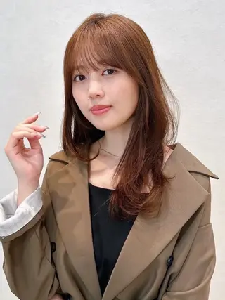 ロング カラー パーマ 💍🧸カラーモデル 募集中🧸💍のヘアスタイル