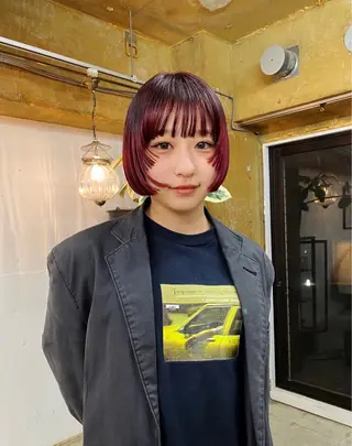 ショート カラー GATTACA所属・KEI gattacaのヘアスタイル