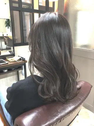 セミロング カラー 顔まわり職人🇰🇷 韓国ヘア/KAITOのヘアスタイル