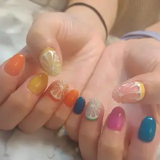 ネイル ジェヌインネイル 河内のネイルデザイン