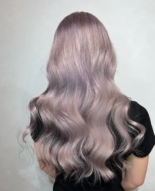 カラー Lapis所属・韓国レイヤーカット/ AIRIのヘアスタイル