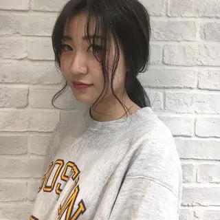 カラー 江原 彩華のヘアスタイル