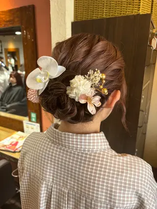 ヘアアレンジ 飯田 ほのかのヘアスタイル