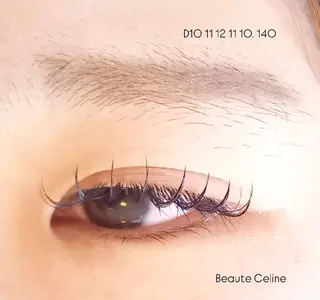 マツエク・マツパ beaute.celine所属・8時～✨beaute Celine🌛🌹のマツエク・マツパデザイン