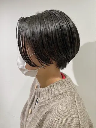 ショート カラー ノグチ ユウキ/ボブのヘアスタイル