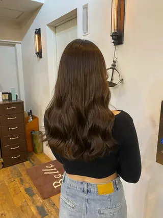 ロング Belle銀座並木通り店所属・井手草一朗/ パーマ/ハイライト◎のヘアスタイル