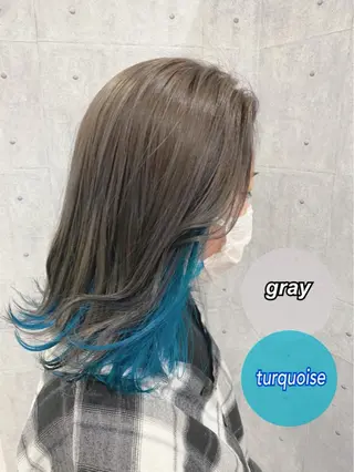 ロング 🍀透明感抜群🍀/ ハイトーンカラーのヘアスタイル