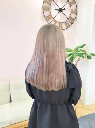 ロング カラー 🎀野崎 美玖𝜗𝜚˚⋆のヘアスタイル