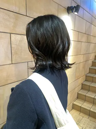 ミディアム カラー パーマ ヘアアレンジ 似合わせカラー /パーマ🪿 moeのヘアスタイル