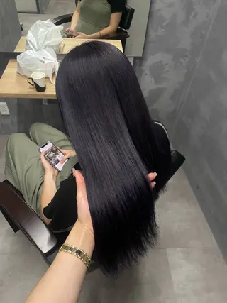 ロング カラー ayano /レイヤー/艶カラーのヘアスタイル