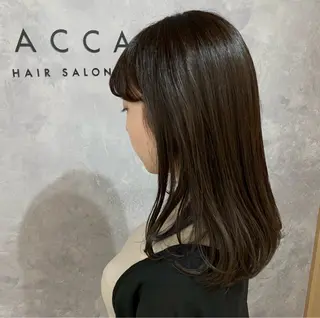 セミロング 桜木町2分/くびれ /ボブ/ナチュラルのヘアスタイル