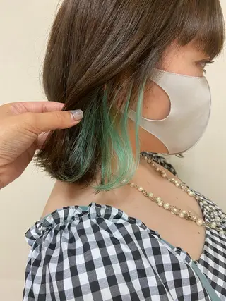 ミディアム カラー 【カラーリスト】 Likka.のヘアスタイル