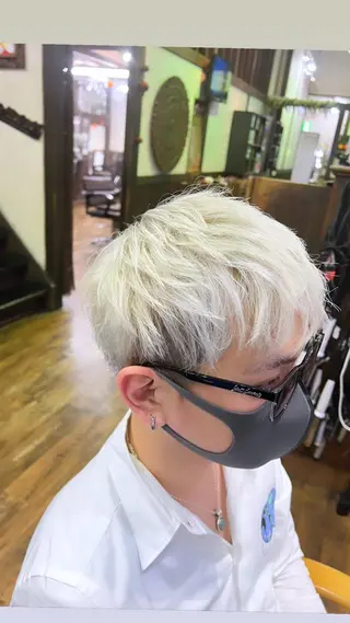 カラー メンズ PSY(サイ)所属・PSY(サイ)池袋 金田尚久🎨のヘアスタイル