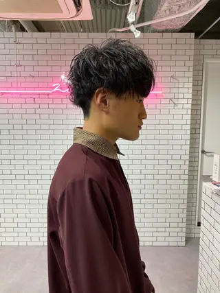 メンズ 梅田中崎町メンズ 美容師ユースケのヘアスタイル