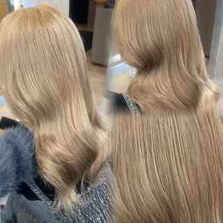 ロング カラー 透明感カラー/推しカ ラー☁️JURAのヘアスタイル