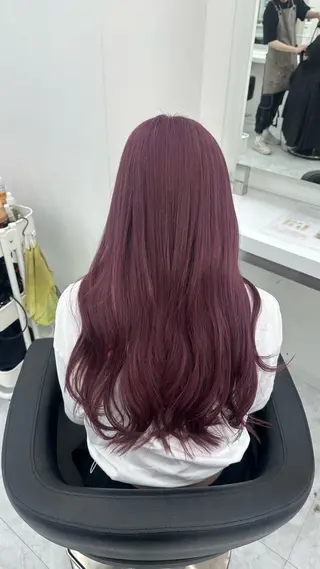 ロング カラー ガーリーstyle ❤︎misaki🏹のヘアスタイル