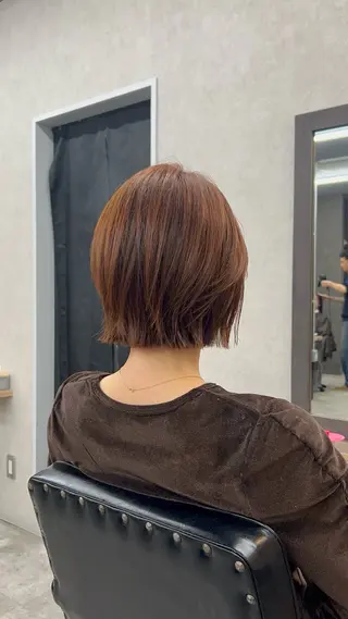 ショート カラー いなみね はるきのヘアスタイル