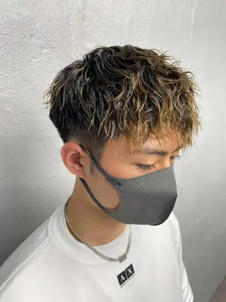 ショート カラー パーマ メンズ 🔥メンズヘア🔥 セヤシュウヘイのヘアスタイル