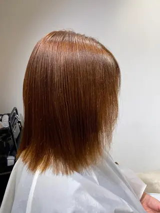 ミディアム ROOM所属・髪質改善・縮毛矯正/ 下村陽平のヘアスタイル