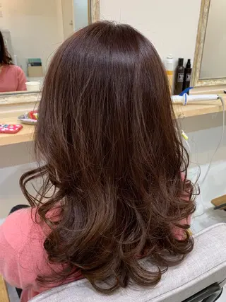 ミディアム カラー 山本 悟志のヘアスタイル