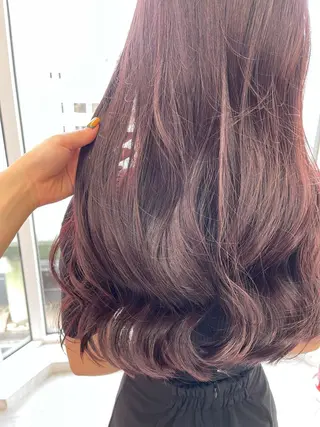 ロング カラー nameless miichiのヘアスタイル