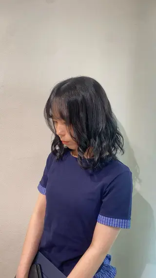 ミディアム カラー 暖色カラー/ネイル ナナコ💌のヘアスタイル