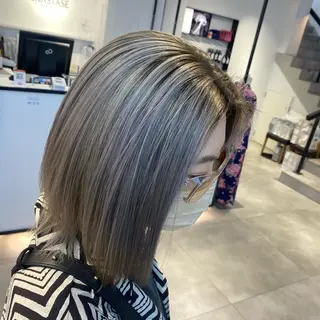 カラー 酸性ストレート・ メンズ  三原 楊子のヘアスタイル