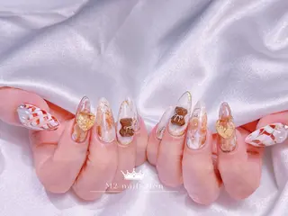 ネイル 長さだし専門店 M2 rikaのネイルデザイン