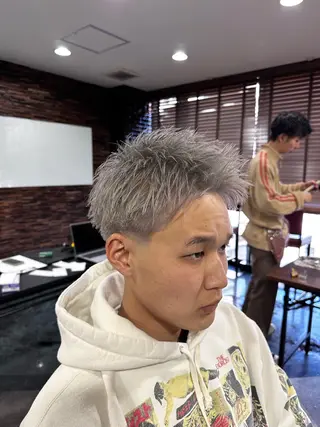 ショート カラー メンズ growth天神店【グロウ】所属・growth MIKIYAのヘアスタイル