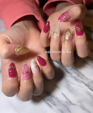 ネイル ﾈｲﾙﾙｰﾑﾘｯｶ 𝐦𝐚𝐲𝐮のネイルデザイン