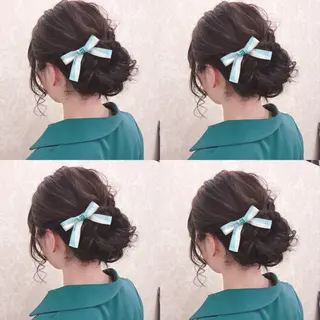 ミディアム ヘアアレンジ 🌷MAYU 🌷のヘアスタイル