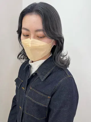 ミディアム GO TODAY SHAiRE SALON 町田店所属・🫧大森 知夏🫧のヘアスタイル