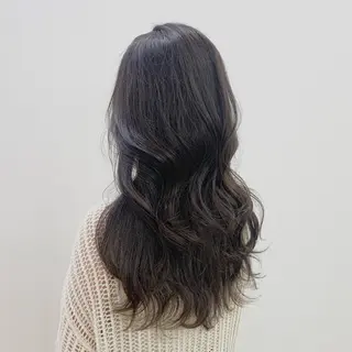 ロング カラー ヘアアレンジ キヨミ 韓国レイヤーカットのヘアスタイル