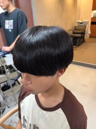 ショート パーマ メンズ 雪音/美髪縮毛矯正 /ニュアンスパーマのヘアスタイル