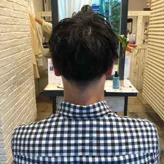 ショート カラー パーマ メンズ メンズサロン💈 吉岡陽【中野】のヘアスタイル