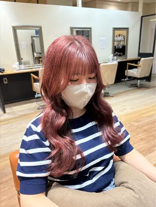 ロング カラー しおり🍬 KOKORO🤍のヘアスタイル